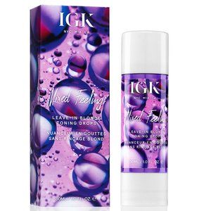 🆕 IGK HAIR Mixed Feelings Leave-In Toning Drops Blonde